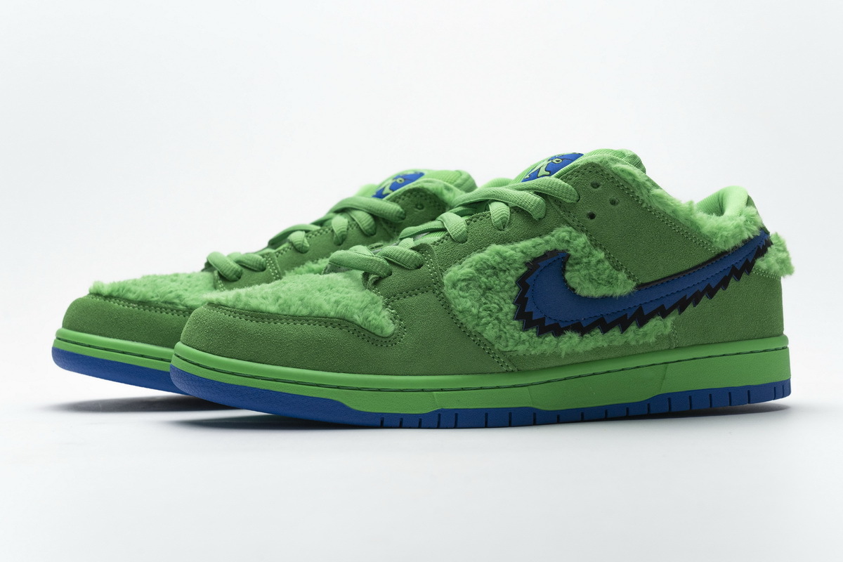 PKGoden ﻿ SB Dunk Low Grateful Dead Bears Green, CJ5378-300