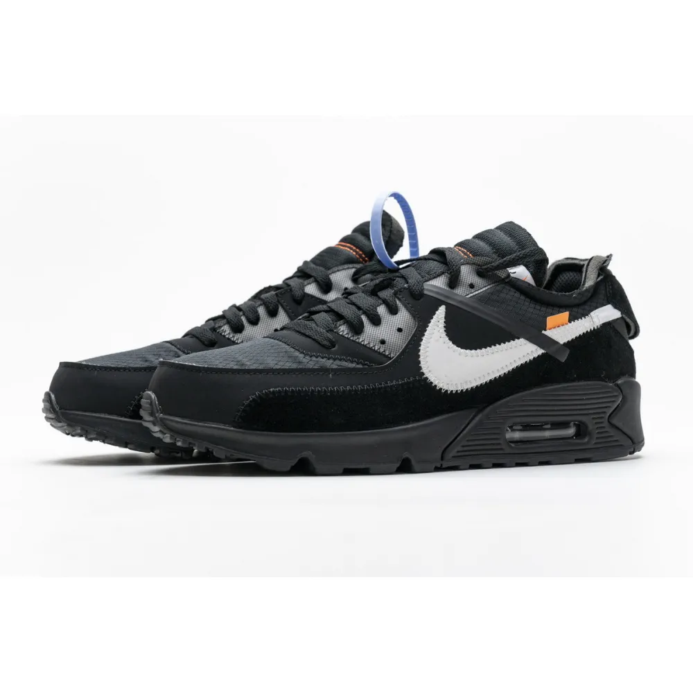 PKGoden   Air Max 90 OFF-WHITE Black,AA7293-001