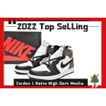 PKGoden   Jordan 1 Retro High Dark Mocha , 555088-105