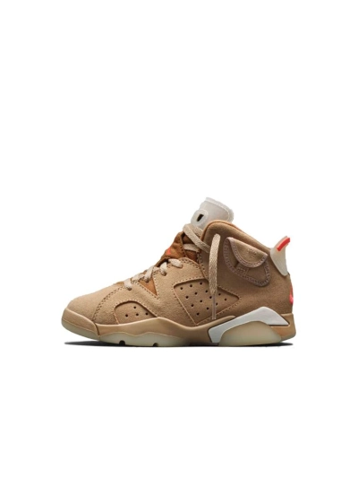PKGoden   Air Jordan 6 Travis Scott British Khaki,DH0690-200 01