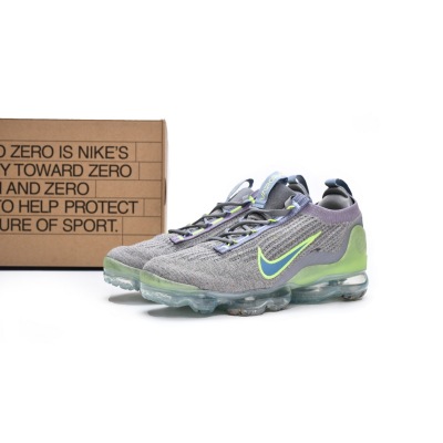 PKGoden  Air VaporMax 2021 FK Particle Grey Liquid Lime, DH4084-003  01