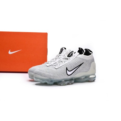 PKGoden  Air VaporMax 2021 FK White Black Metallic Silver, DH4084-100 01