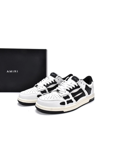PKGoden AMIRI Skel Top Low Full Whtie Black, MFS003-111 02