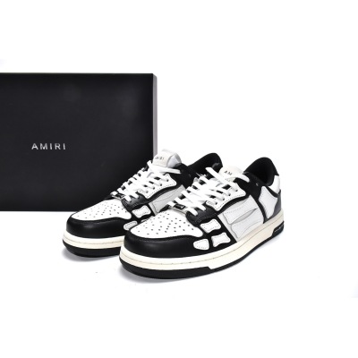 PKGoden AMIRI Skel Top Low White Black, MFS003-004 02