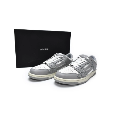 PKGoden  AMIRI Skel Top Low White Grey, MFS003-043 01