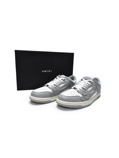 PKGoden AMIRI Skel Top Low White Grey, MFS003-043 02