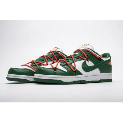 PKGoden  Dunk Low Off-White Pine Green,  CT0856-100 01