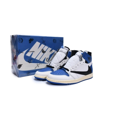PKGoden  Jordan 1 Retro High OG Fragment Travis Scott, DH3227-105 US14 01