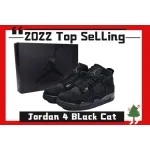 PKGoden  Jordan 4 Retro Black Cat (2020), CU1110-010