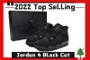 PKGoden  Jordan 4 Retro Black Cat (2020), CU1110-010