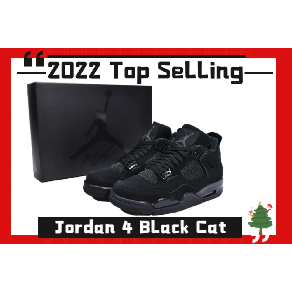G5 Jordan 4 Retro Black Cat (2020), CU1110-010