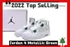 PKGoden  Jordan 4 Retro Metallic Green,  CT8527-113