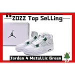 PKGoden  Jordan 4 Retro Metallic Green,  CT8527-113