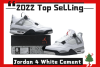 PKGoden  Jordan 4 Retro White Cement (2016), 840606-192