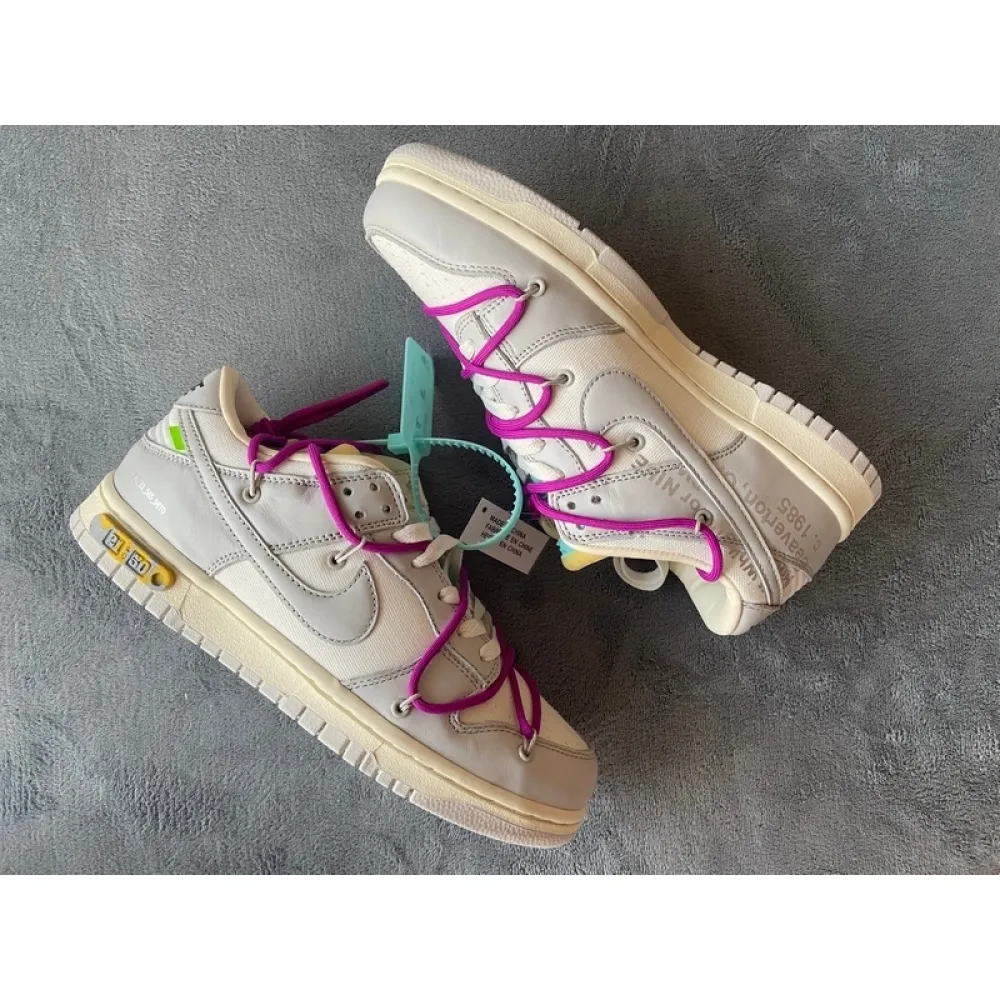 PKGoden  OFF WHITE x Dunk SB Low, DM1602-100