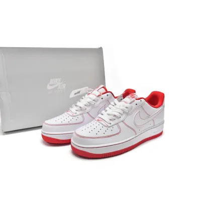 GET Air Force 1 Low &#39;07 White University Red , CV1724-100 02