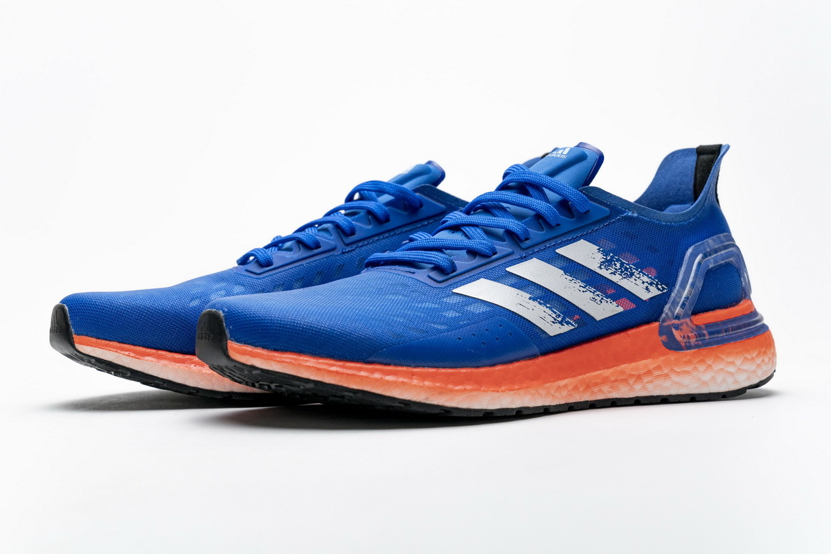 PKGoden  Ultra Boost PB Glory Blue White Solar Red，EF0893