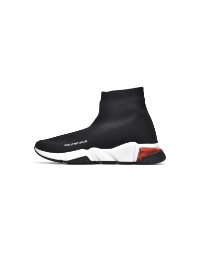 PKGoden    Balenciaga Speed Trainer Black Orange 01