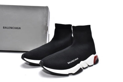 PKGoden    Balenciaga Speed Trainer Black Orange 02