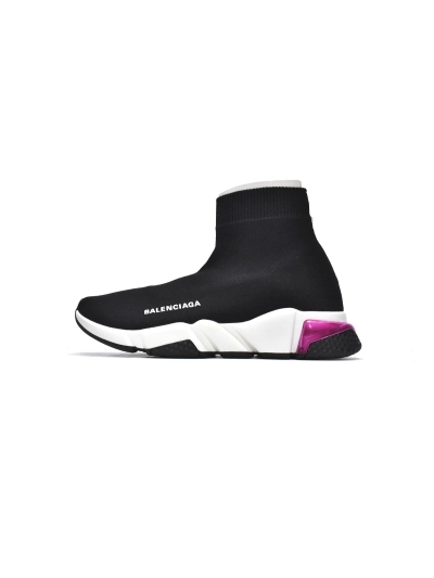 PKGoden    Balenciaga Speed Trainer Black Purple 01