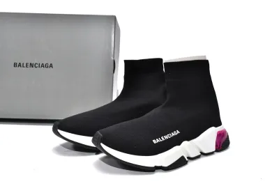 PKGoden    Balenciaga Speed Trainer Black Purple 02