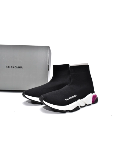 PKGoden    Balenciaga Speed Trainer Black Purple 02