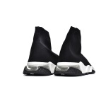 PKGoden   Balenciaga Speed Trainer Black White