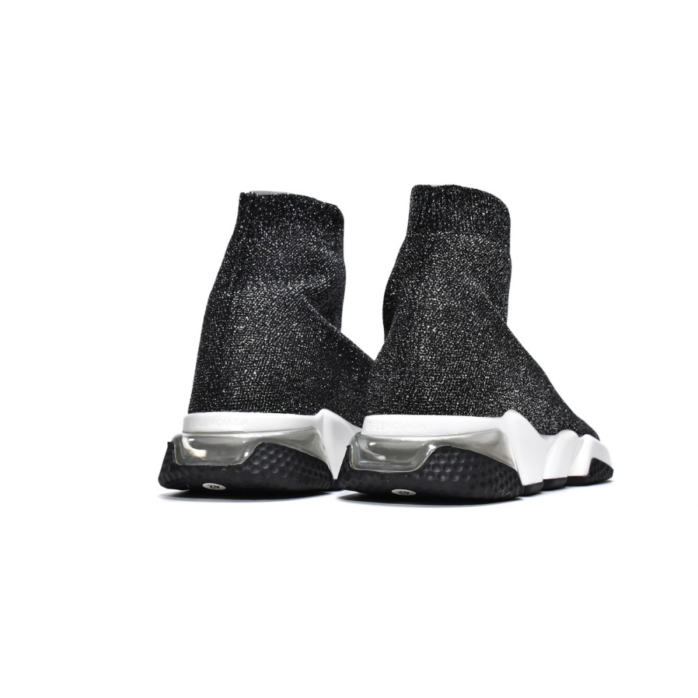 PKGoden   Balenciaga Speed Trainer Silver