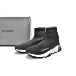 PKGoden   Balenciaga Speed Trainer Silver