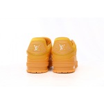 PKGoden   Louis Vuitton Trainer All Yellow Embossing 1AARG0 