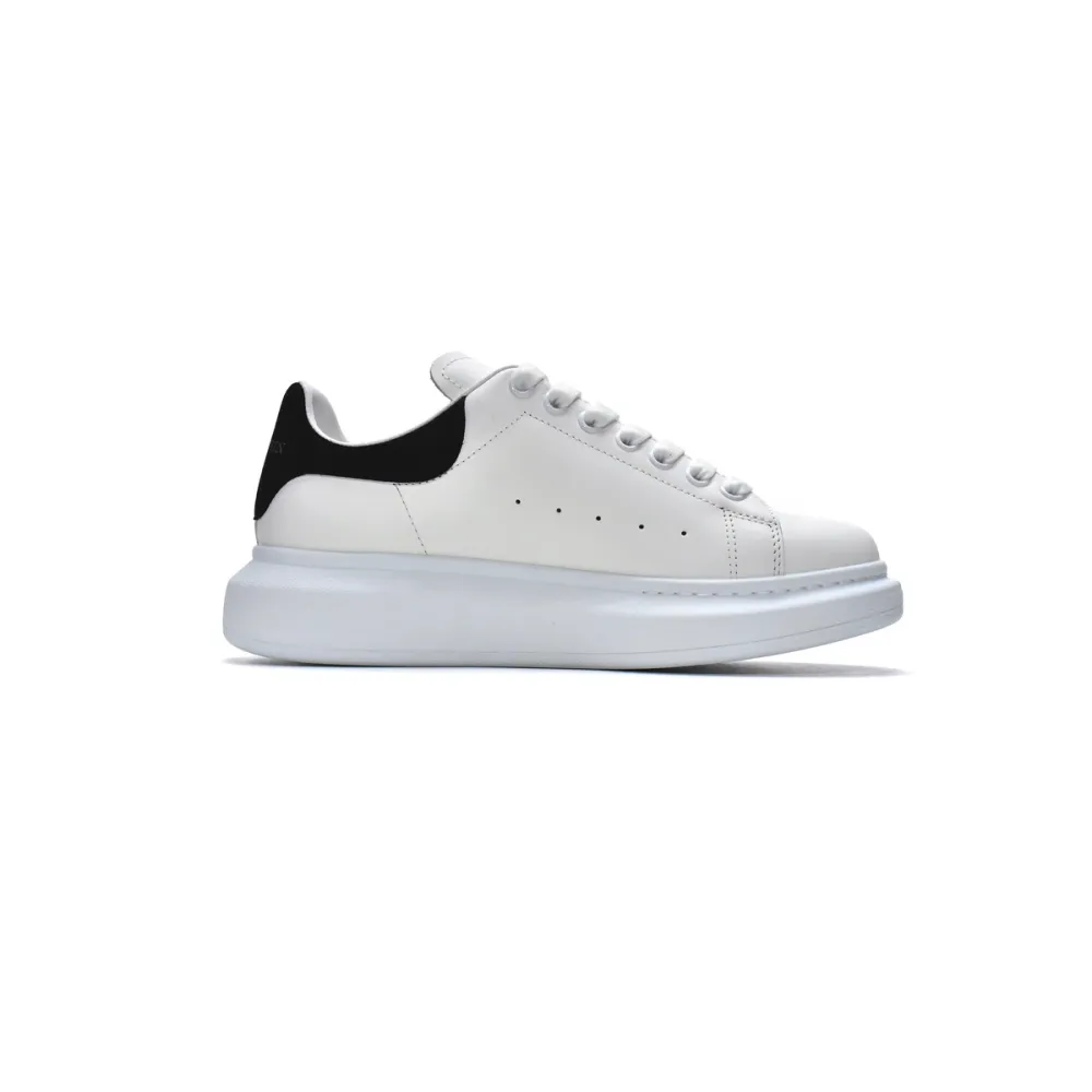  Alexander McQueen Sneaker White Black, 462214 WHGP7 9001