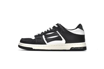 PKGoden AMIRI Skel Top Low Black White, MFS003-004 01