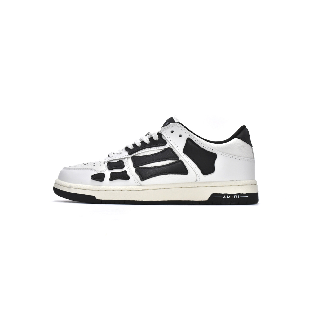 PKGoden AMIRI Skel Top Low Full Whtie Black, MFS003-111
