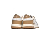 PKGoden AMIRI Skel Top Low White Brown, MFS003-281