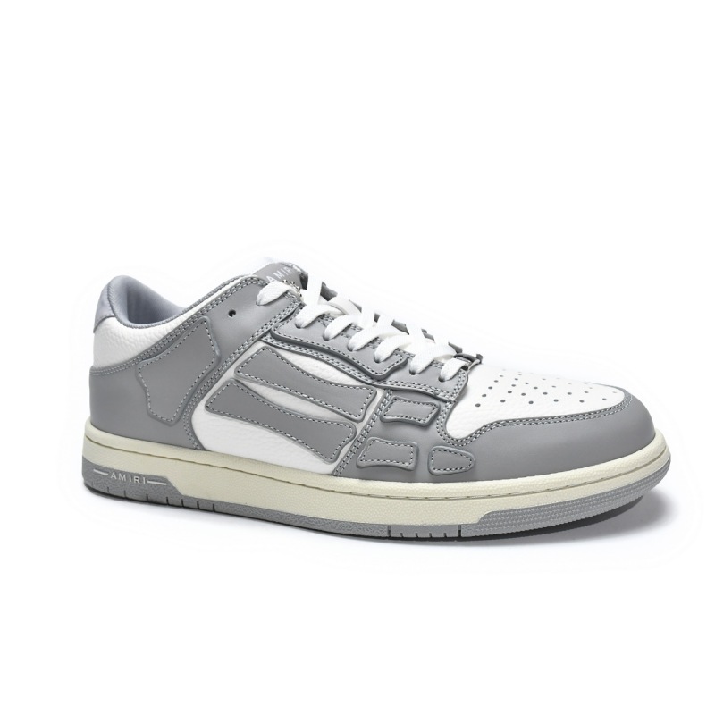 PKGoden AMIRI Skel Top Low White Grey, MFS003-043