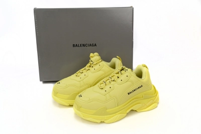 PKGoden    Balenciaga Triple S All Yellow 524039 W1FB6 2308  01