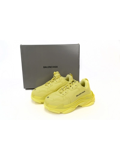 PKGoden    Balenciaga Triple S All Yellow 524039 W1FB6 2308  01