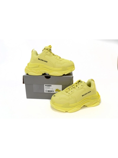 PKGoden    Balenciaga Triple S All Yellow 524039 W1FB6 2308  02