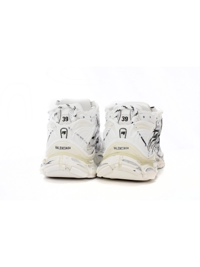 PKGoden    Balenciaga Runner White And Black Characters 677402 W3RBQ 9010 02