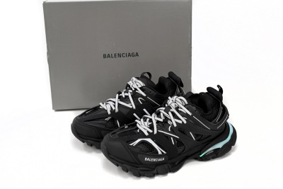 PKGoden Balenciaga Track LED Tess Black And White 542023 W1GB1 2045 02
