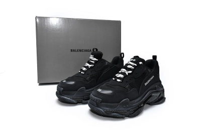 PKGoden    Balenciaga Triple S Black 541624 W09O1 1000 01