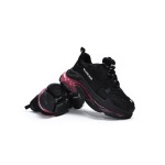 PKGoden   Balenciaga Triple S Black Claret Red 544351 W0901 9011 