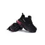 PKGoden   Balenciaga Triple S Black Claret Red 544351 W0901 9011 