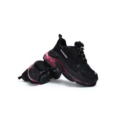 PKGoden   Balenciaga Triple S Black Claret Red 544351 W0901 9011  02