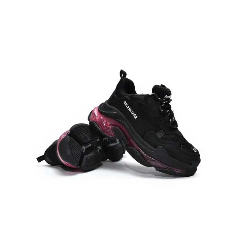 PKGoden   Balenciaga Triple S Black Claret Red 544351 W0901 9011 