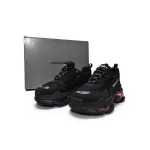 PKGoden   Balenciaga Triple S Black Claret Red 544351 W0901 9011 