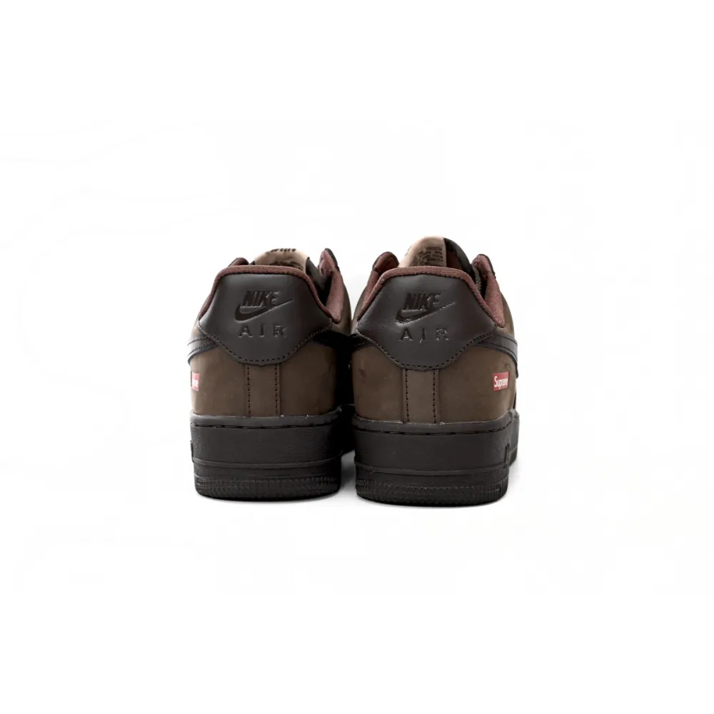 PKGoden  Air Force 1 Low Brown x Supreme  CU9225-200 