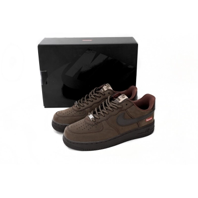 PKGoden  Air Force 1 Low Brown x Supreme  CU9225-200  01