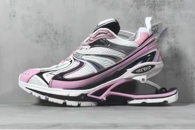 PKGoden    Balenciaga X-Pander White Pink 01