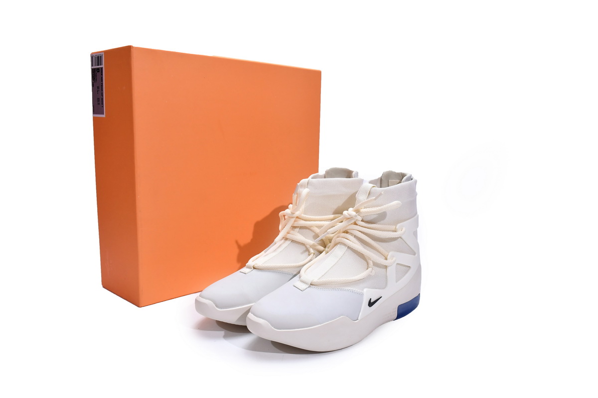 Nike Air Fear Of God 1 Sail Black FOG AR4237-100